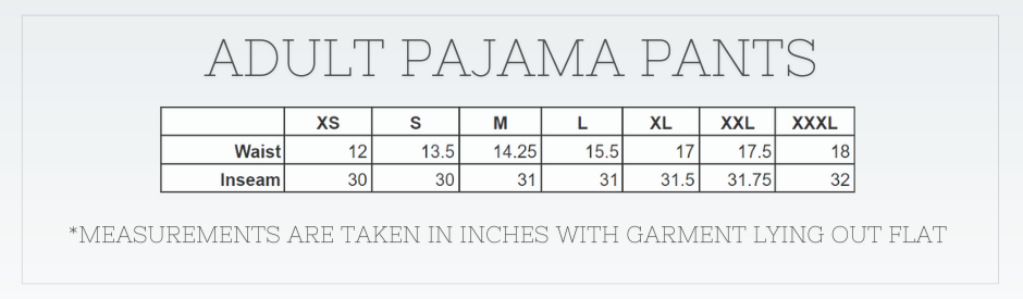 2025 Blank Christmas Pajamas- ADULT LOUNGE PANTS